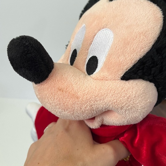 Disney Parks Sorcerer Mickey Wizard Plush With Red Blinking Pointer Finger - Picture 11 of 12